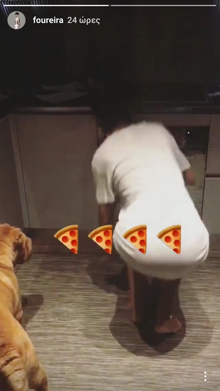 Ελένη Φουρέιρα: Η πίτσα ψήνεται… και η τραγουδίστρια δεν μπορεί να περιμένει 