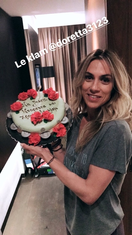 Η Ντορέττα Παπαδημητρίου έγινε 38 και τα «έσπασε» στην Πάολα