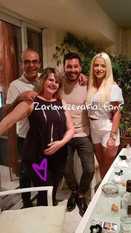 Ο Πάνος Ζάρλας για φαγητό στα πεθερικά του