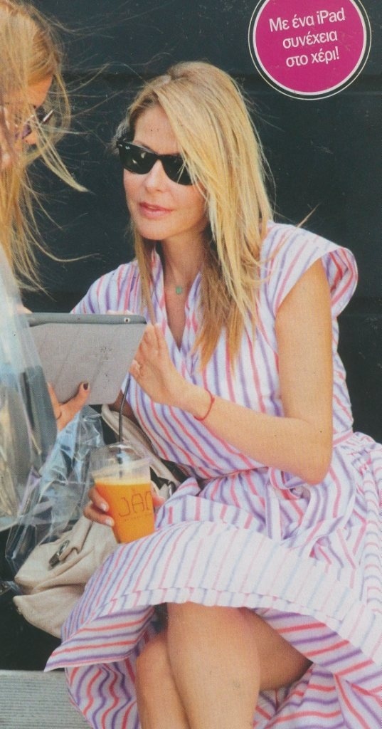 Τζένη Μπαλατσινού: Mini lunch break με συνεργάτιδες