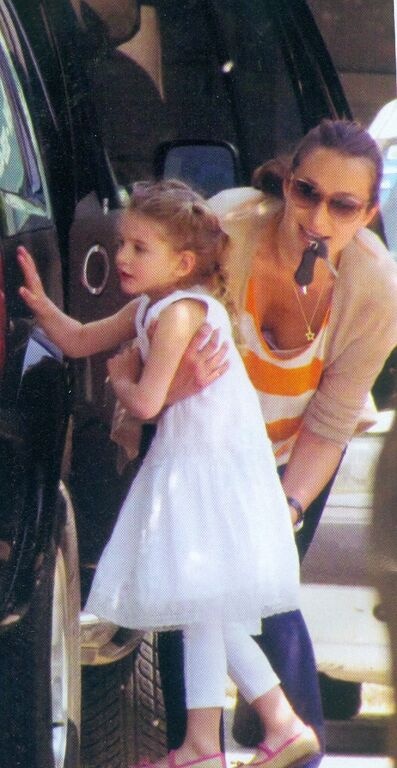 Κάτια Ζυγούλη: Βόλτα με την πριγκίπισσα της