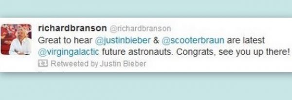Justin Bieber: Επιβεβαίωσε ότι θα ταξιδέψει στο διάστημα