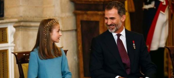 Ο βασιλιάς Φελίπε της Ισπανίας εξήγησε στην κόρη του πως θα γίνει βασίλισσα