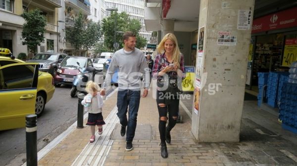 Μάρκους Μπέργκ: Χαμογελαστός στο Κολωνάκι