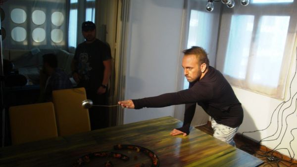 Στα γυρίσματα του νέου video clip του Γιώργου Αλκαίου