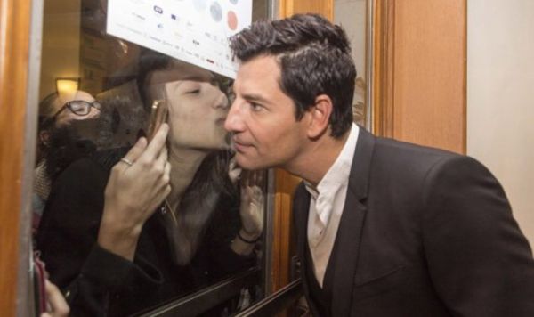 Η Ζυγούλη στο πλευρό του Ρουβά στην πρεμιέρα του «Chevalier»