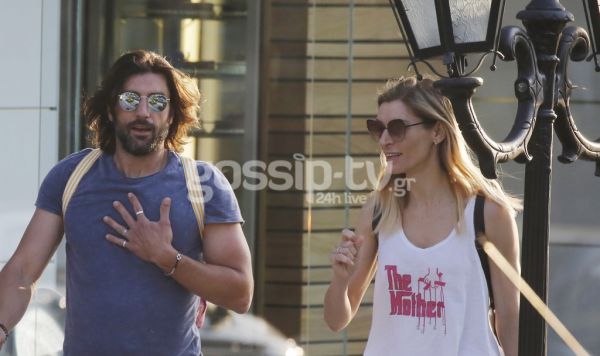 Ζέτα Δούκα: Βόλτα με τον άντρα της στη Γλυφάδα