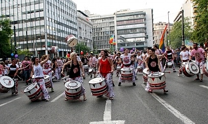 H γκέι παρέλαση του Athens Pride
