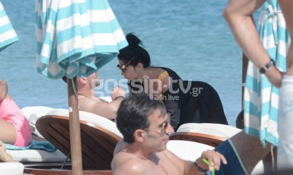 Αλεξανδράκη-Μηλιώνης: Ερωτευμένοι στην Μύκονο 