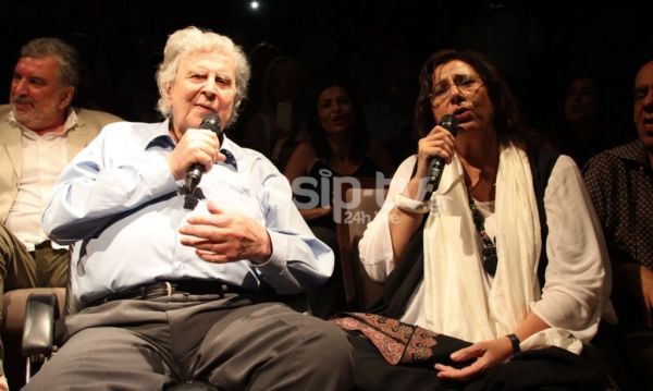 Μίκης Θεοδωράκης: Τραγούδησε στην τελευταία αφιερωματική του παράσταση μαζί με την Μαρία Φαραντούρη!