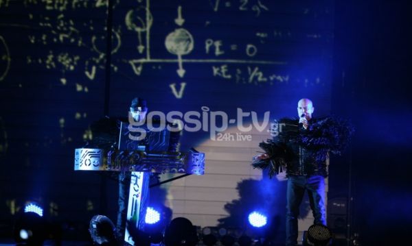 Φωτογραφικό υλικό από την  συναυλία των Pet shop boys  στο Φάληρο