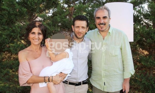 Το φωτογραφικό άλμπουμ της βάπτισης της κόρης του Θανάση Πάτρα! 