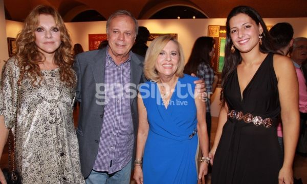 Με επιτυχία έγιναν τα εγκαίνια της έκθεσης ζωγραφικής του Θεόδωρου Μανωλίδη και Yannis Amoryanos