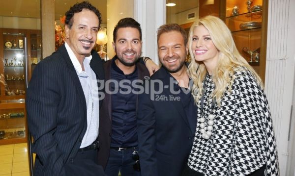 Ο Ηλίας Βρεττός εγκαινίασε το νέο του κατάστημα οπτικών. Δείτε ποιοι ήταν εκεί!