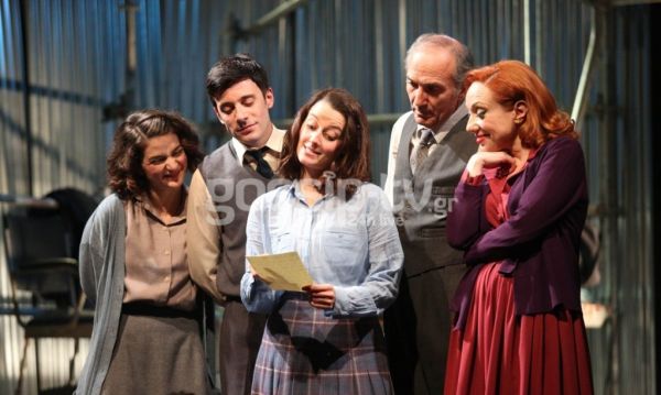 Η επίσημη πρεμιέρα της παράστασης «Το ημερολόγιο της Άννας Φρανκ»