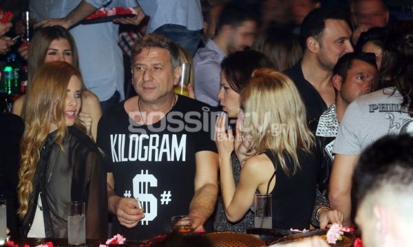Κώστας Κόκλας: Βραδινή έξοδος στα μπουζούκια