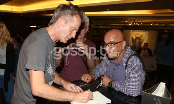 O Βαγγέλης Γερμανός παρουσίασε το βιβλίο του