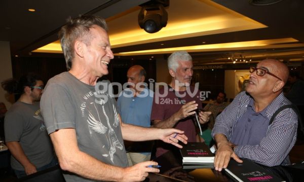 O Βαγγέλης Γερμανός παρουσίασε το βιβλίο του