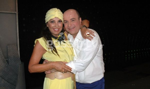 Η Άντζελα Δημητρίου στον Μάρκο Σεφερλή