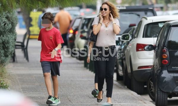 Ιωάννα Σουλιώτη: Βόλτα με τα παιδιά της