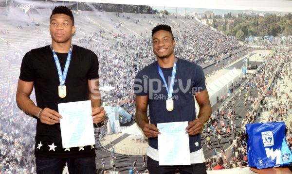 Πρεσβευτές του ΑΜΑ ο Γιάννης και ο Θανάσης Αντετοκούνμπο