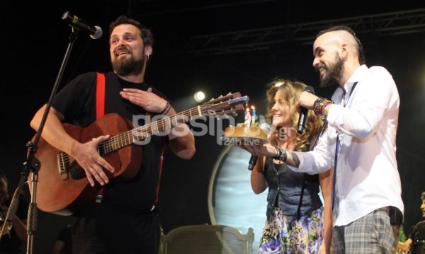 Ο Πάνος Μουζουράκης στον Κήπο Μεγάρου Μουσικής