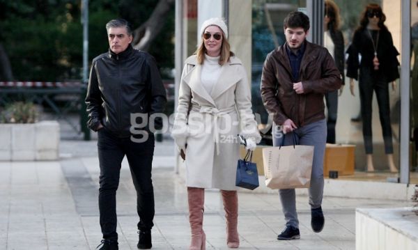 Στεφανίδου – Ευαγγελάτος: Βόλτα με το μεγάλο γιο της οικογένειας