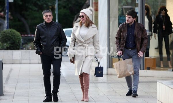 Στεφανίδου – Ευαγγελάτος: Βόλτα με το μεγάλο γιο της οικογένειας