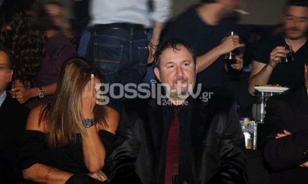 Σπάνια βραδινή έξοδος για τον Γιάννη Παπαμιχαήλ