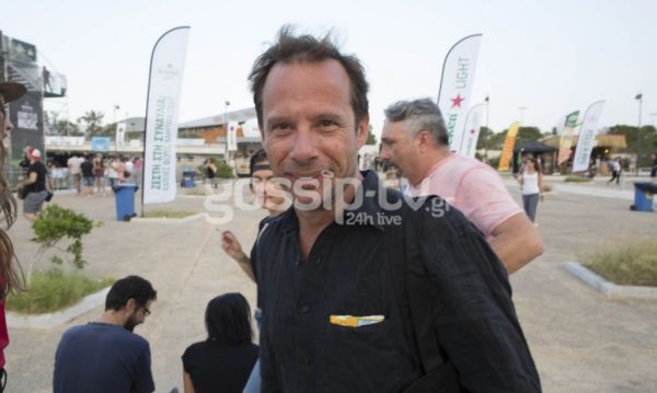 Ο Γιώργος Πυρπασόπουλος στην Πλατεία Νερού