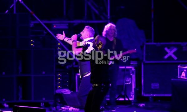 Καρέ καρέ η μεγάλη συναυλία του Αντώνη Ρέμου με τον Eros Ramazzotti στη Μύκονο