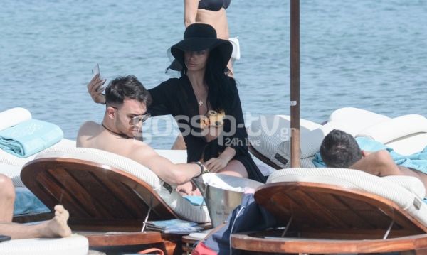 Αλεξανδράκη-Μηλιώνης: Ερωτευμένοι στην Μύκονο 