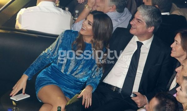 Σταματίνα Τσιμτσιλή-Θέμης Σοφός: Τα τρυφερά ενσταντανέ σε βραδινή τους έξοδο