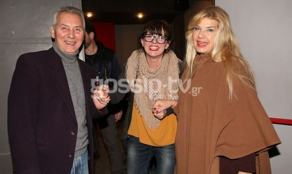 Ο Θάνος Καληώρας με τη σύζυγό του σε σπάνια κοινή εμφάνιση.