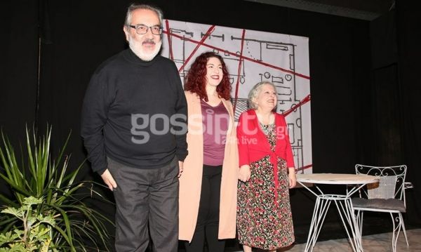 Ο Θάνος Καληώρας με τη σύζυγό του σε σπάνια κοινή εμφάνιση.