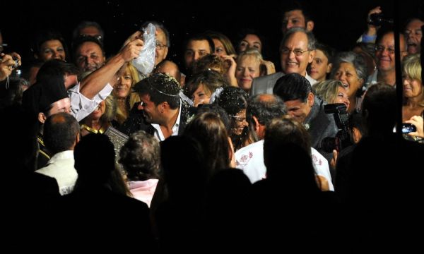 Οι πρώτες φωτό από τον γάμο Κορινθίου- Αϊβάζη