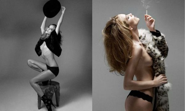 Video: Η topless φωτογράφηση της Rosie Huntington Whiteley