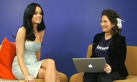 Η Perry γνώρισε τον Zuckerberg