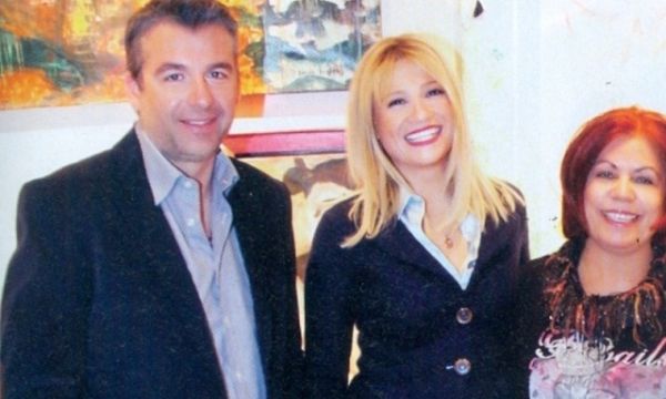 Σκορδά-Λιάγκας: Μαζί στα εγκαίνια έκθεσης ζωγραφικής