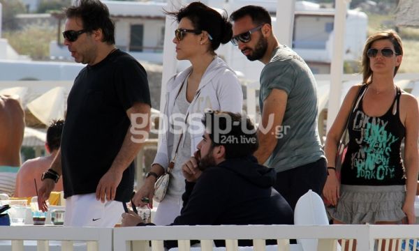 Σίσσυ Φειδά - Γιώργος Ανδρίτσος στον Ορνό για φαγητό 