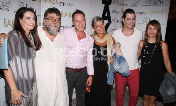 Πλήθος επώνυμων στις «Βάκχες» στο θέατρο Βράχων!