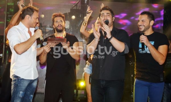 Τα γενέθλιά του γιόρτασε ο Γιώργος Τσαλίκης  