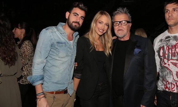 Ο Γιώργος Μαζωνάκης διασκέδασε στον Σαμπάνη