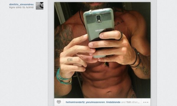 Πασίγνωστος Έλληνας μοντέλο ποζάρει στο instagram ολόγυμνος!