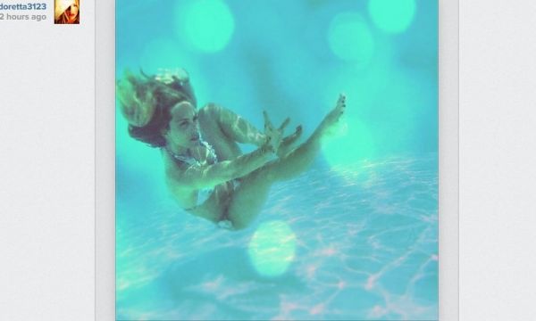 Ντορέττα… underwater!