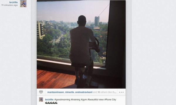 Γυμνάζεται σκληρά ο…