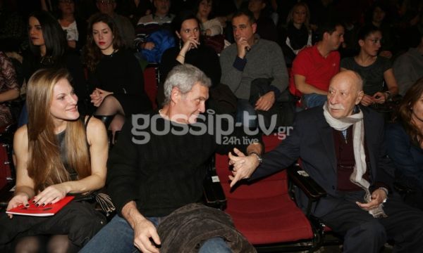 Αλμπέρτο Εσκενάζυ: Με την κόρη του στο θέατρο