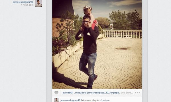 Ο πιο καλός μπαμπάς είναι ο Χάμες Ροντρίγκες