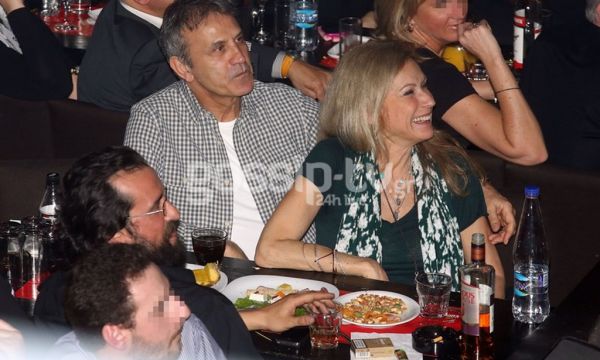 Γιώργος και Άννα Νταλάρα: Νυχτερινή έξοδος για το ζευγάρι