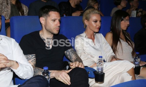 Στο πλευρό του Κασιδόκωστα η Τάμτα στην επίσημη πρεμιέρα της ταινίας του